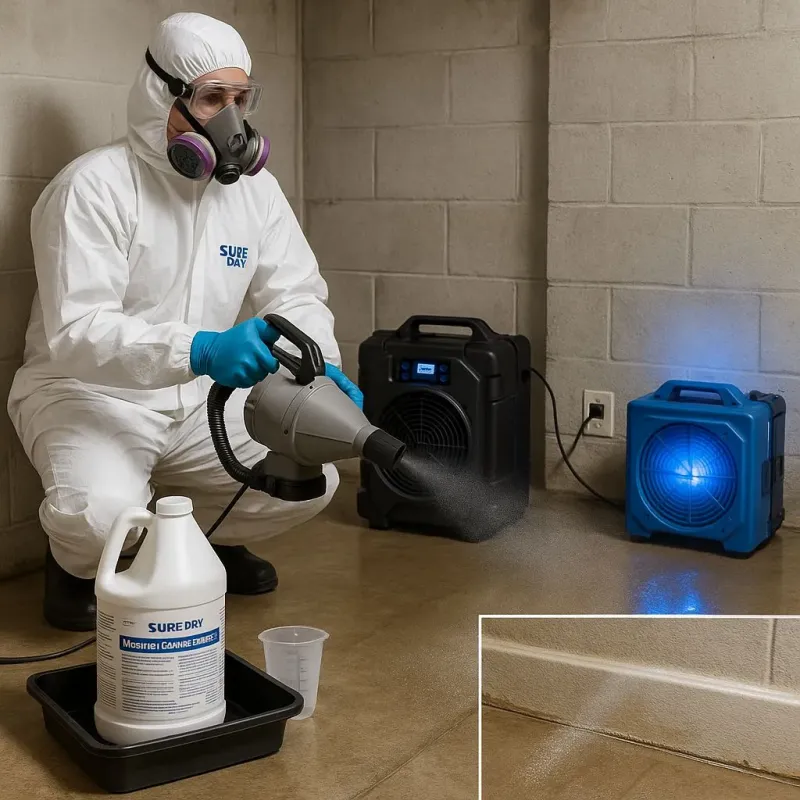Sanitization and Odor Removal process in Jonesport, ME